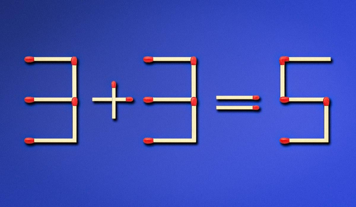 Tienes que darle la vuelta a una cerilla para corregir un error: un rápido test de inteligencia