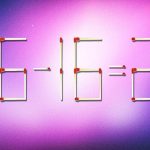 Hay que tachar 2 coincidencias para que la igdad sea